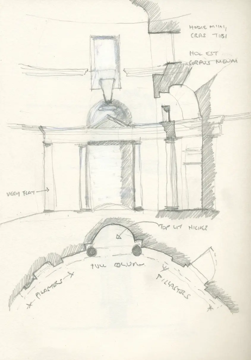 Design development sketch