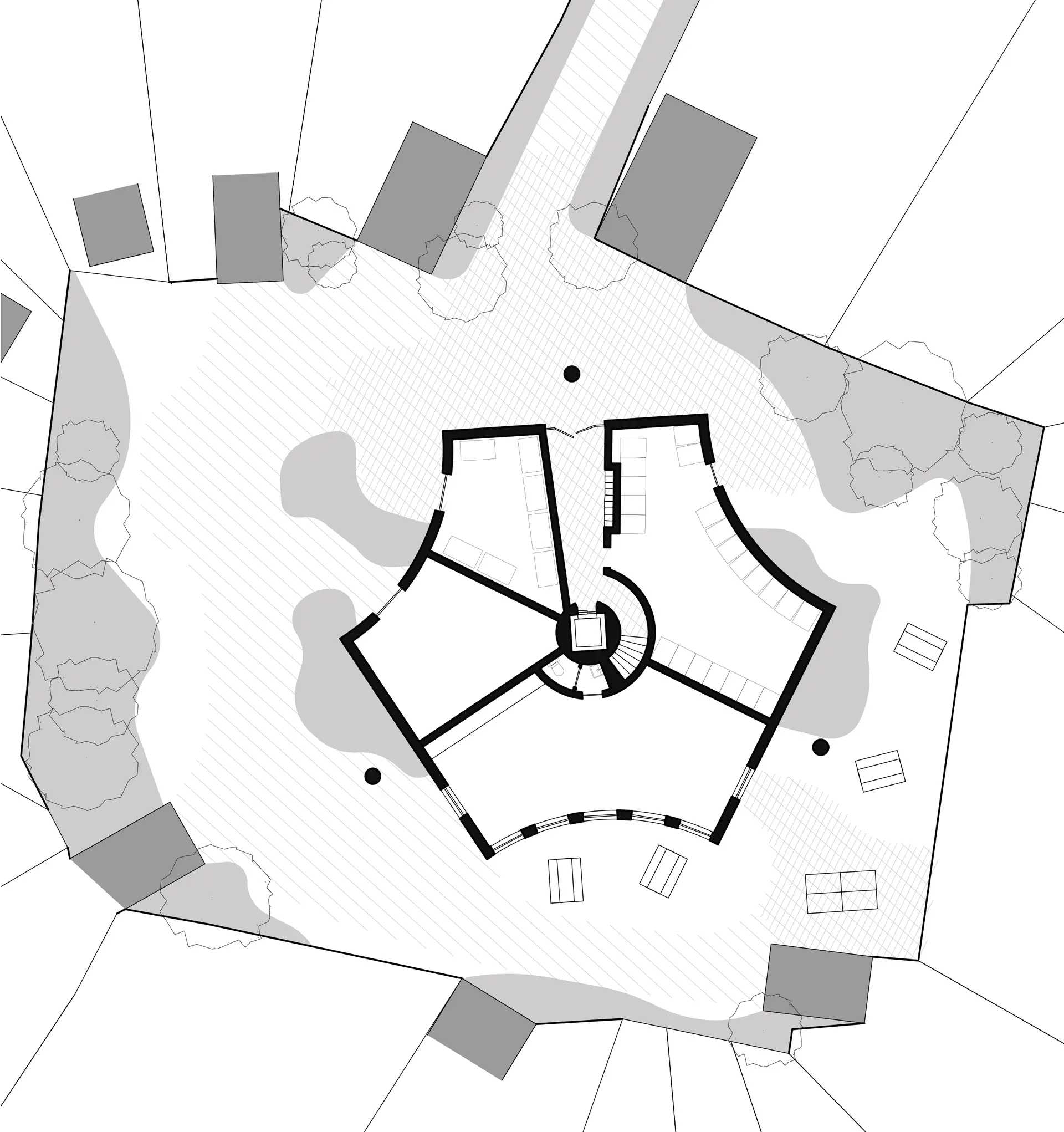 Ground floor site plan