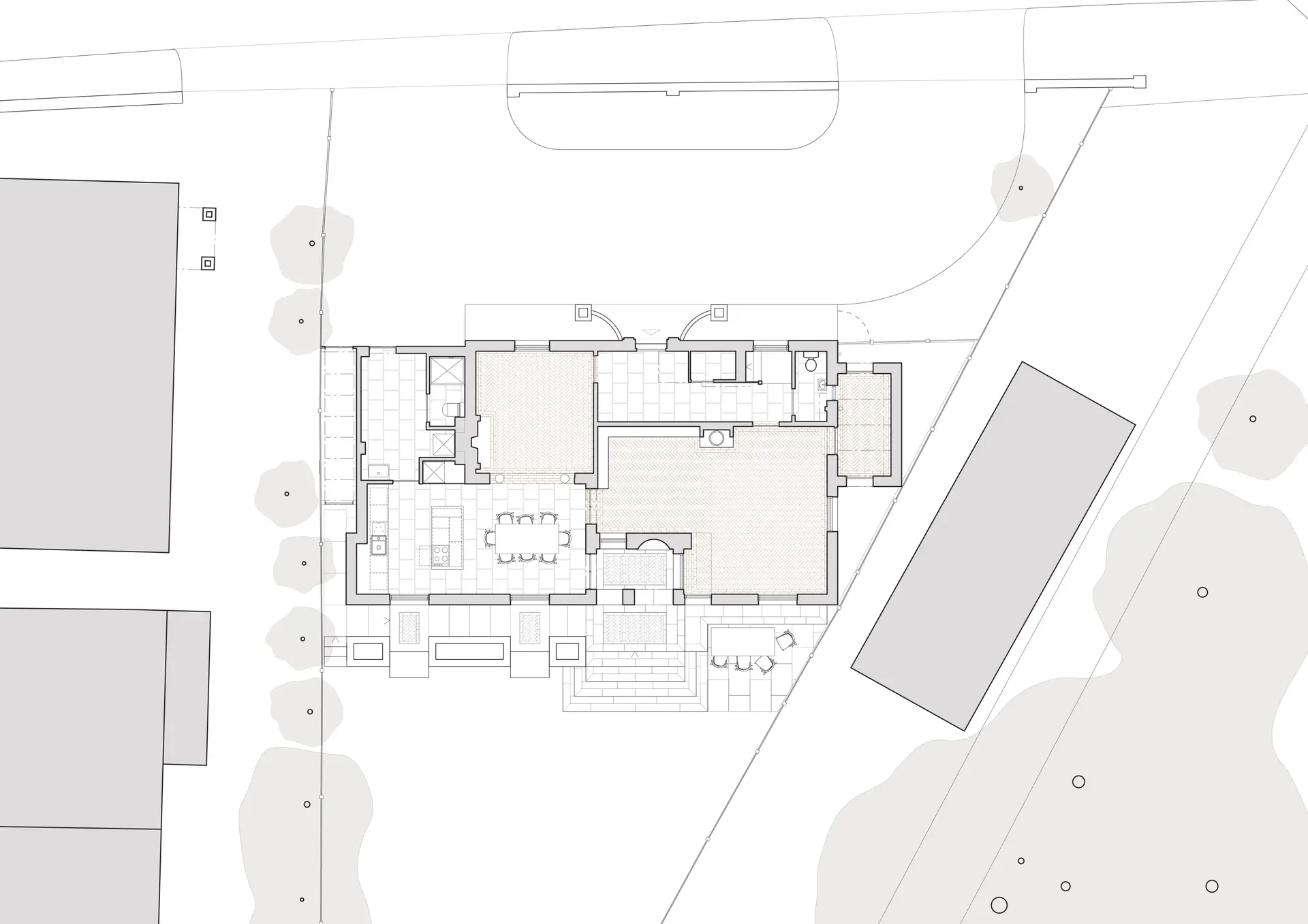 Proposed ground floor plan