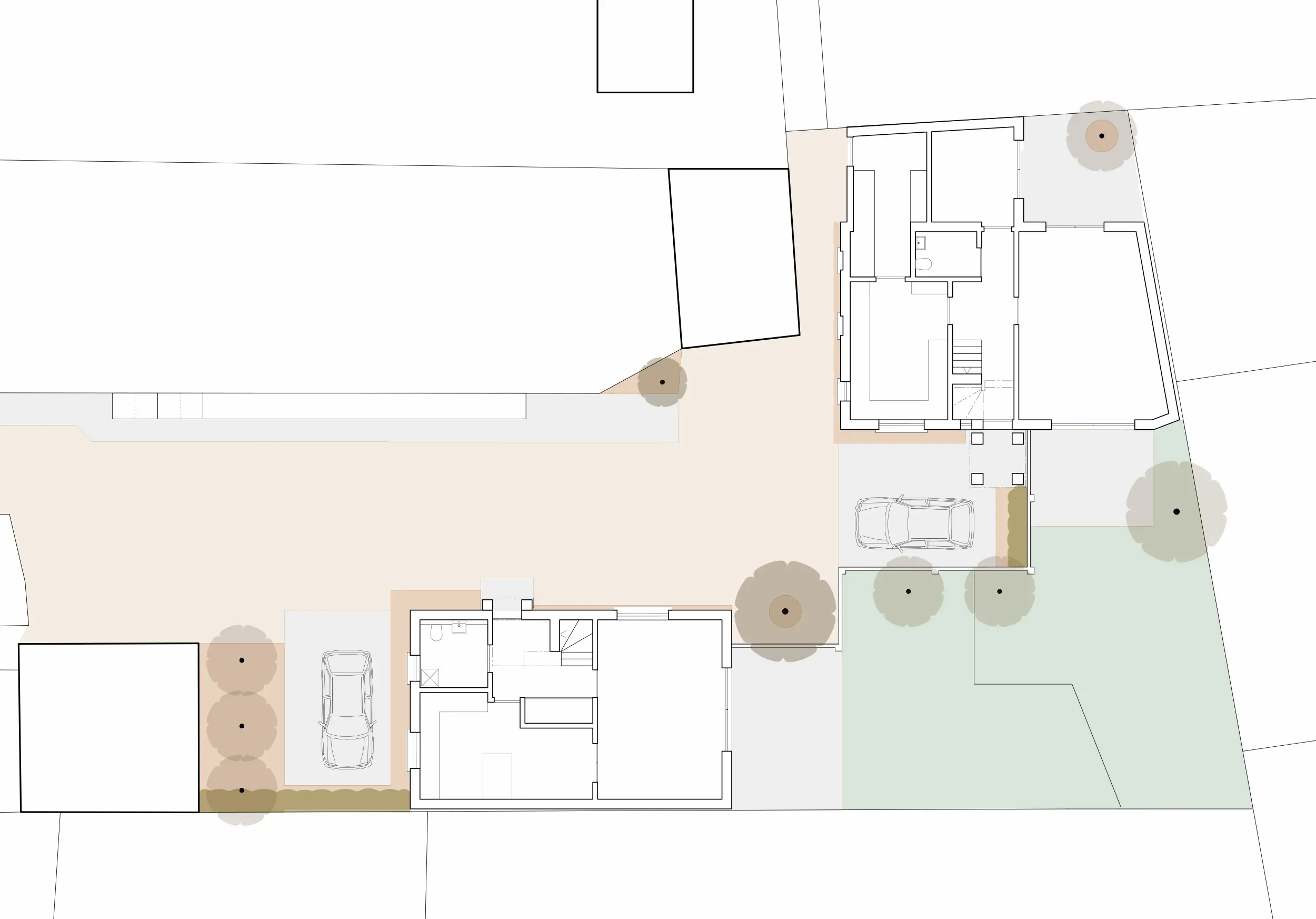 Ground floor plans