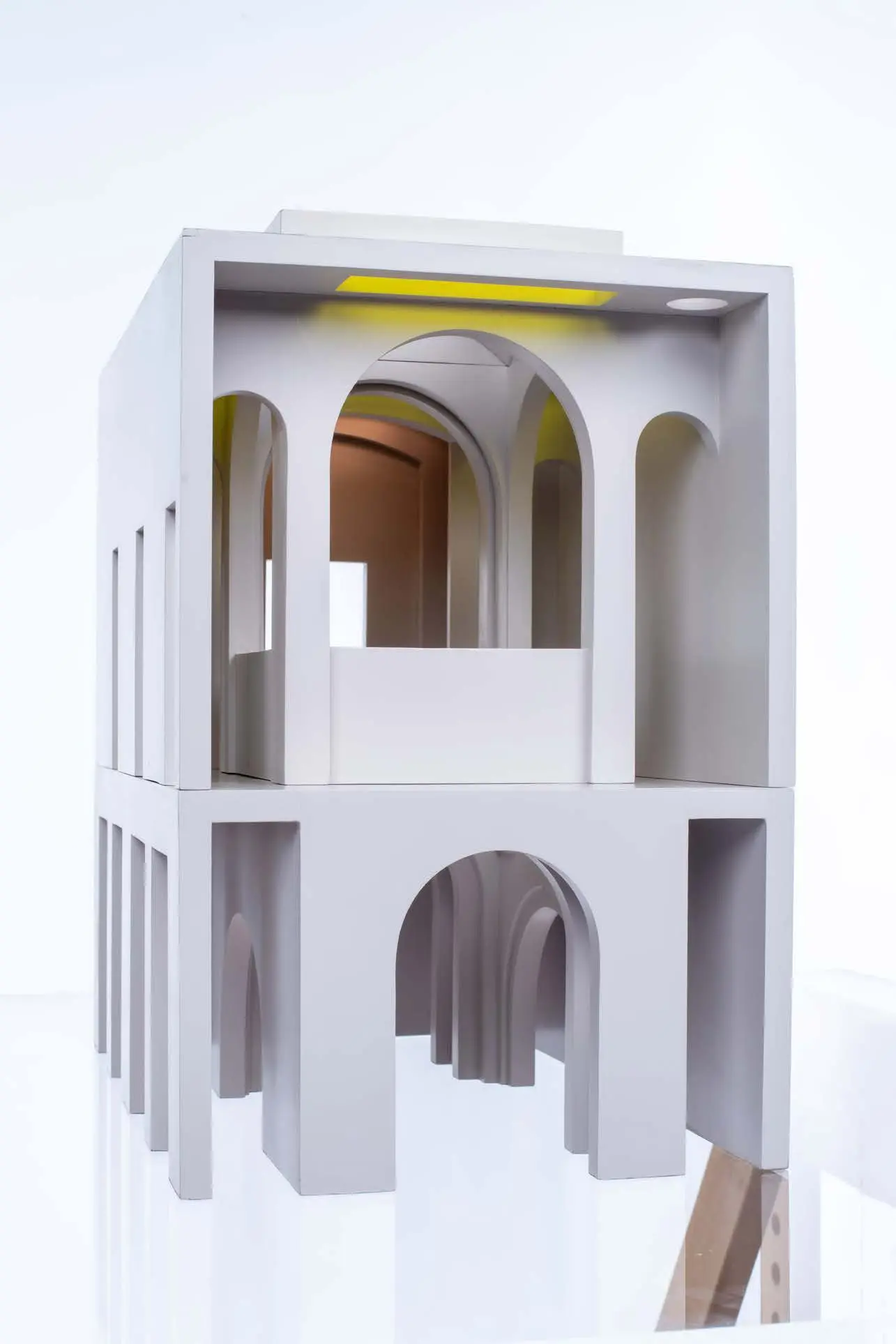 Model of Soane Museum, Mungo Adam-Smith, 2021