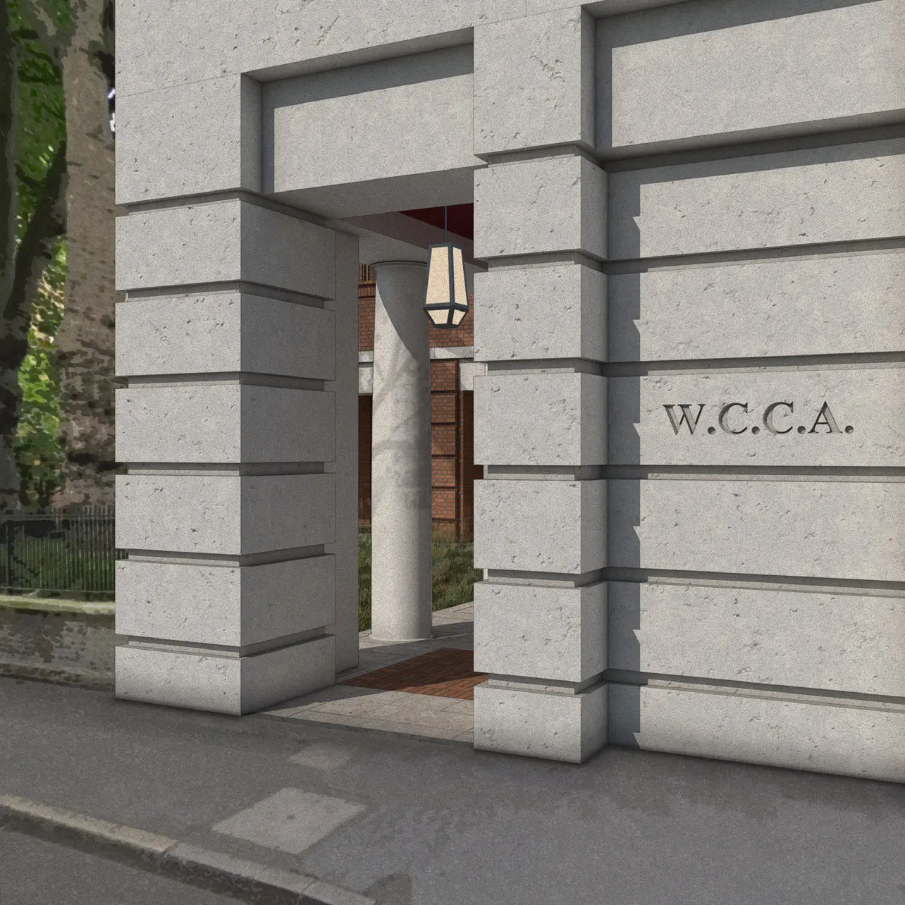 Livery Hall entrance, George Davis, 2022