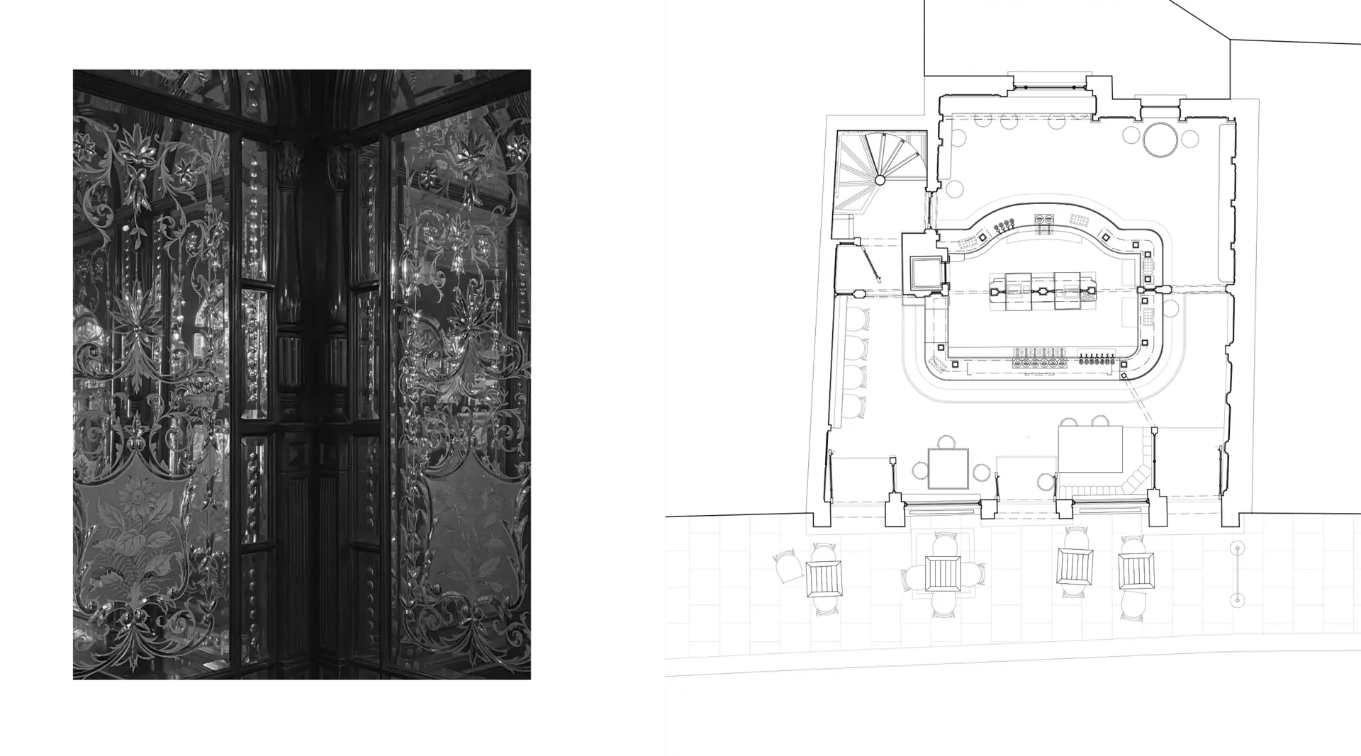 Plan of the Red Lion, Duke of York Street, George Davis, 2021